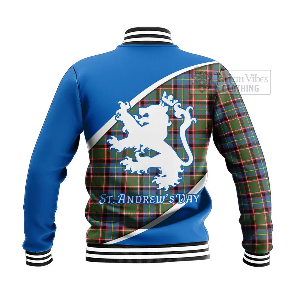 Aikenhead Family Crest Tartan Baseball Jacket Celebrate Saint Andrew's Day in Style