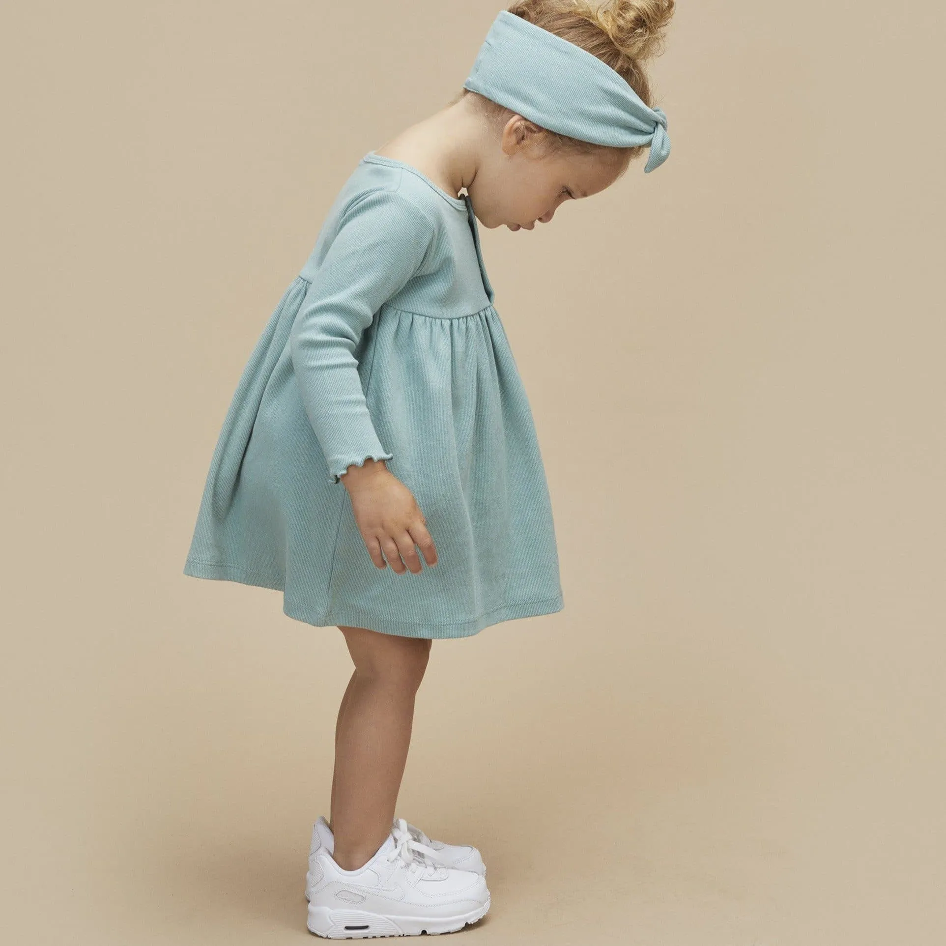 Aqua Rib Dress