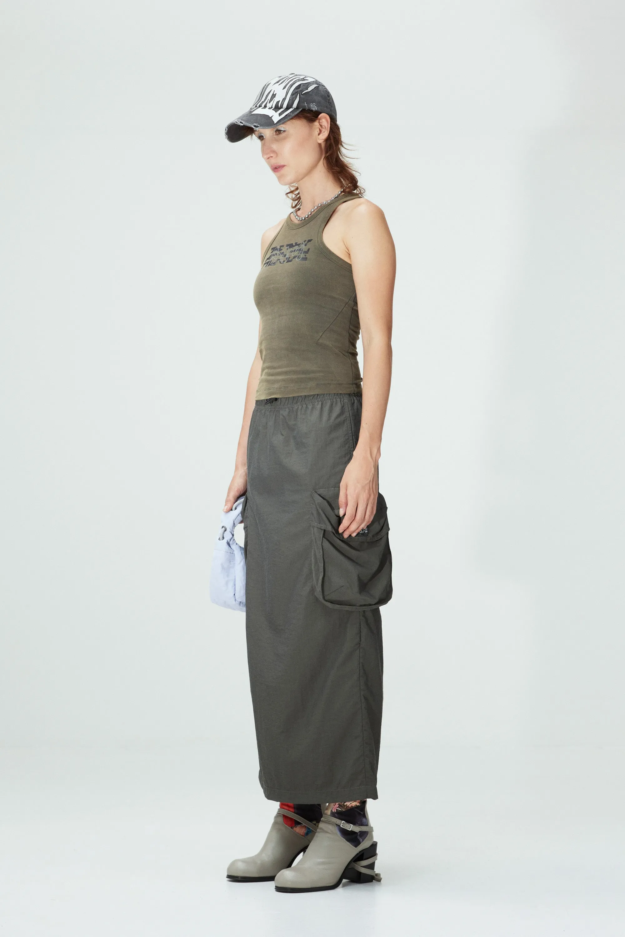 GHOST CARGO MAXI SKIRT