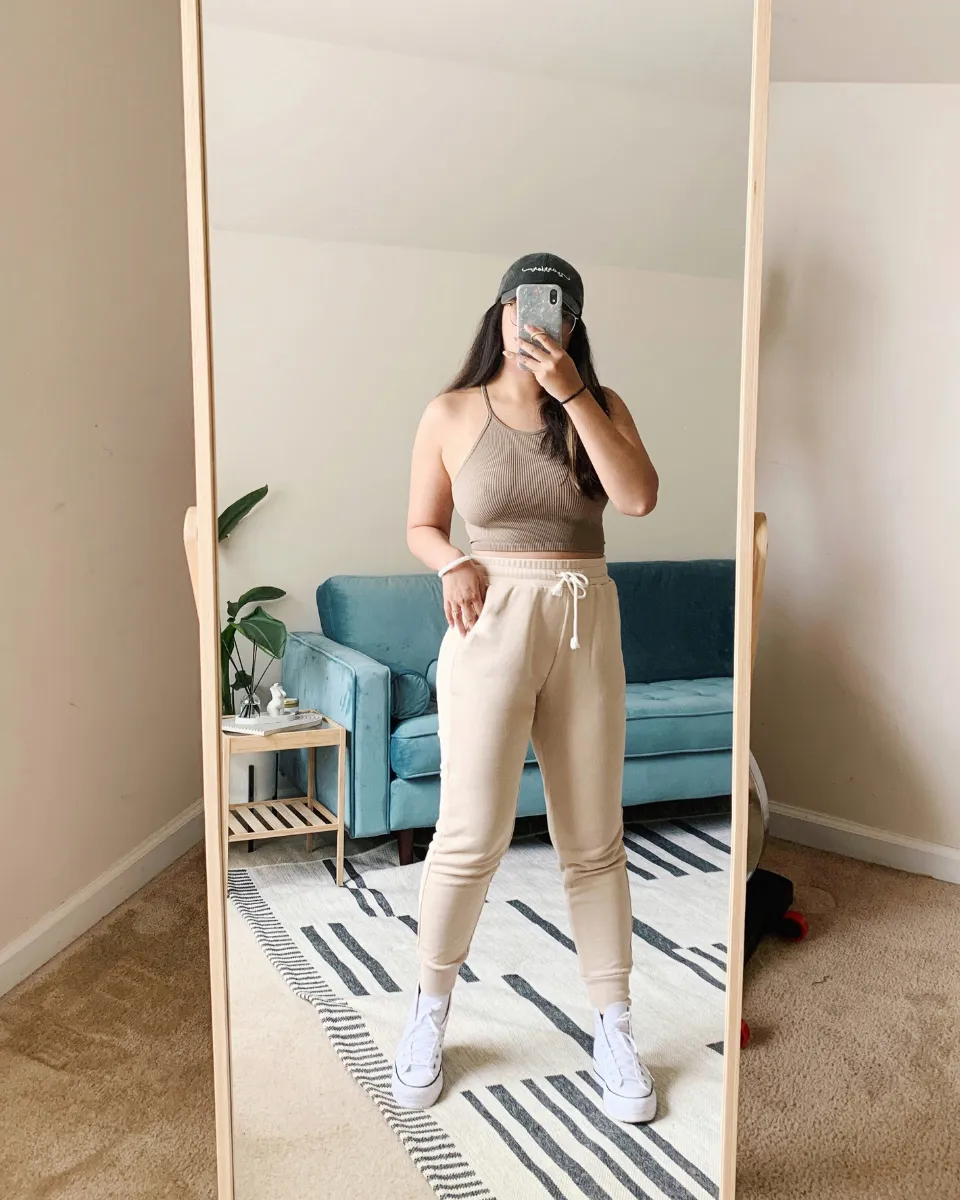 Halter Ribbed Top
