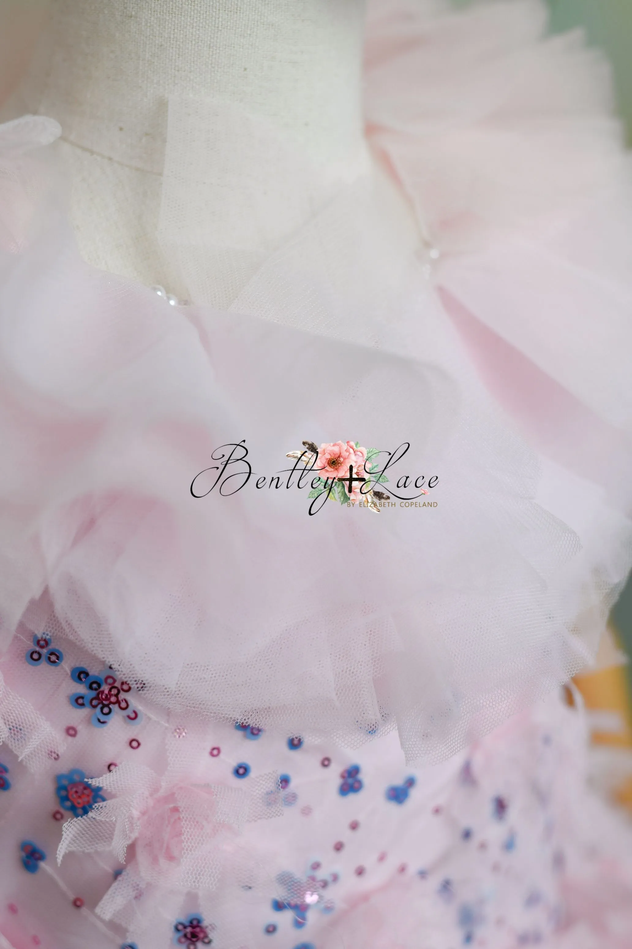 "Cupcake Sprinkle" -   Floor length ( 8 Year - Petite 9 Year)