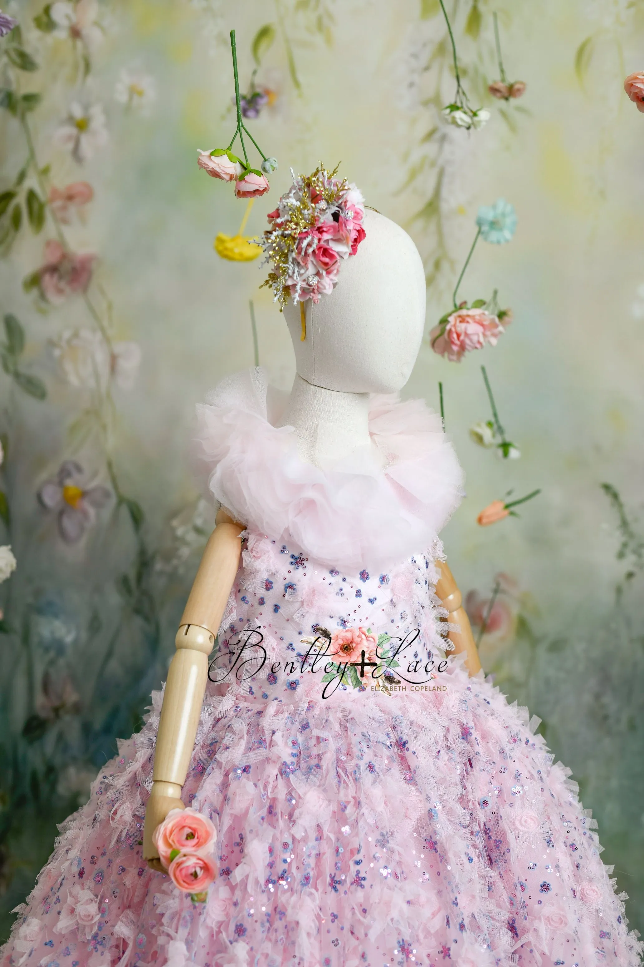"Cupcake Sprinkle" -   Floor length ( 8 Year - Petite 9 Year)