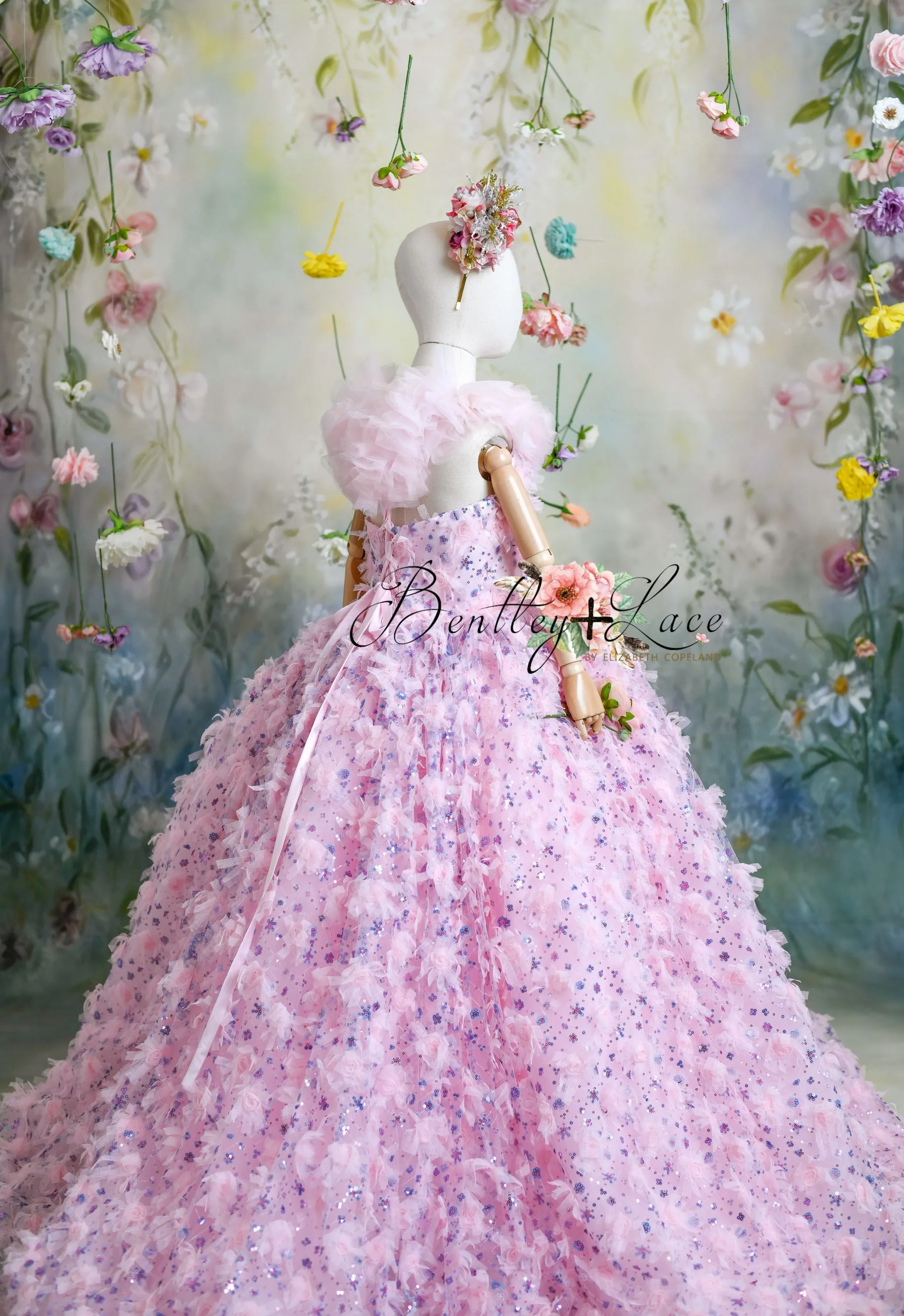 "Cupcake Sprinkle" -   Floor length ( 8 Year - Petite 9 Year)