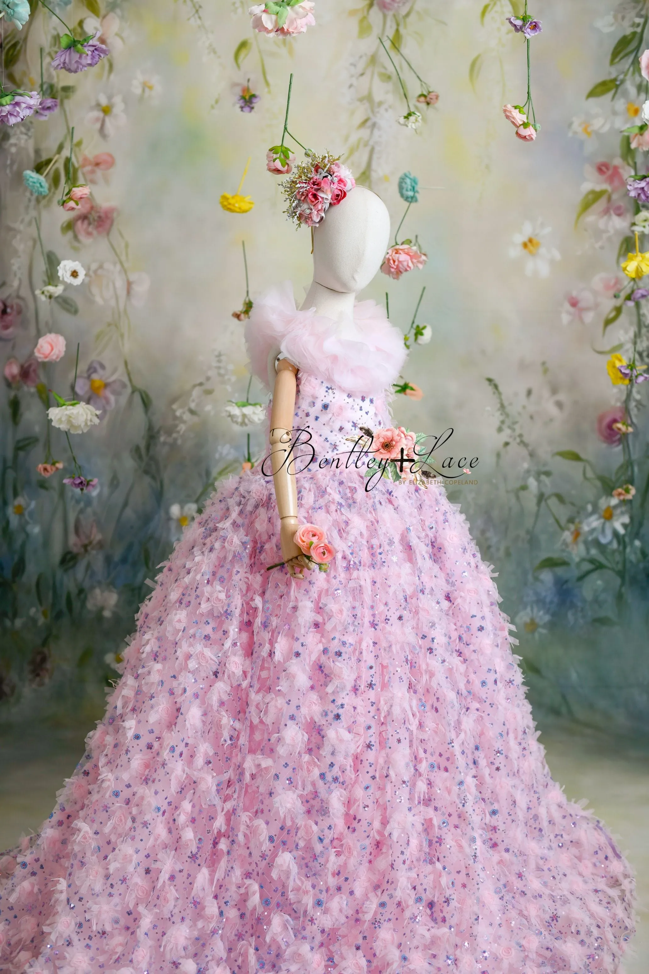 "Cupcake Sprinkle" -   Floor length ( 8 Year - Petite 9 Year)