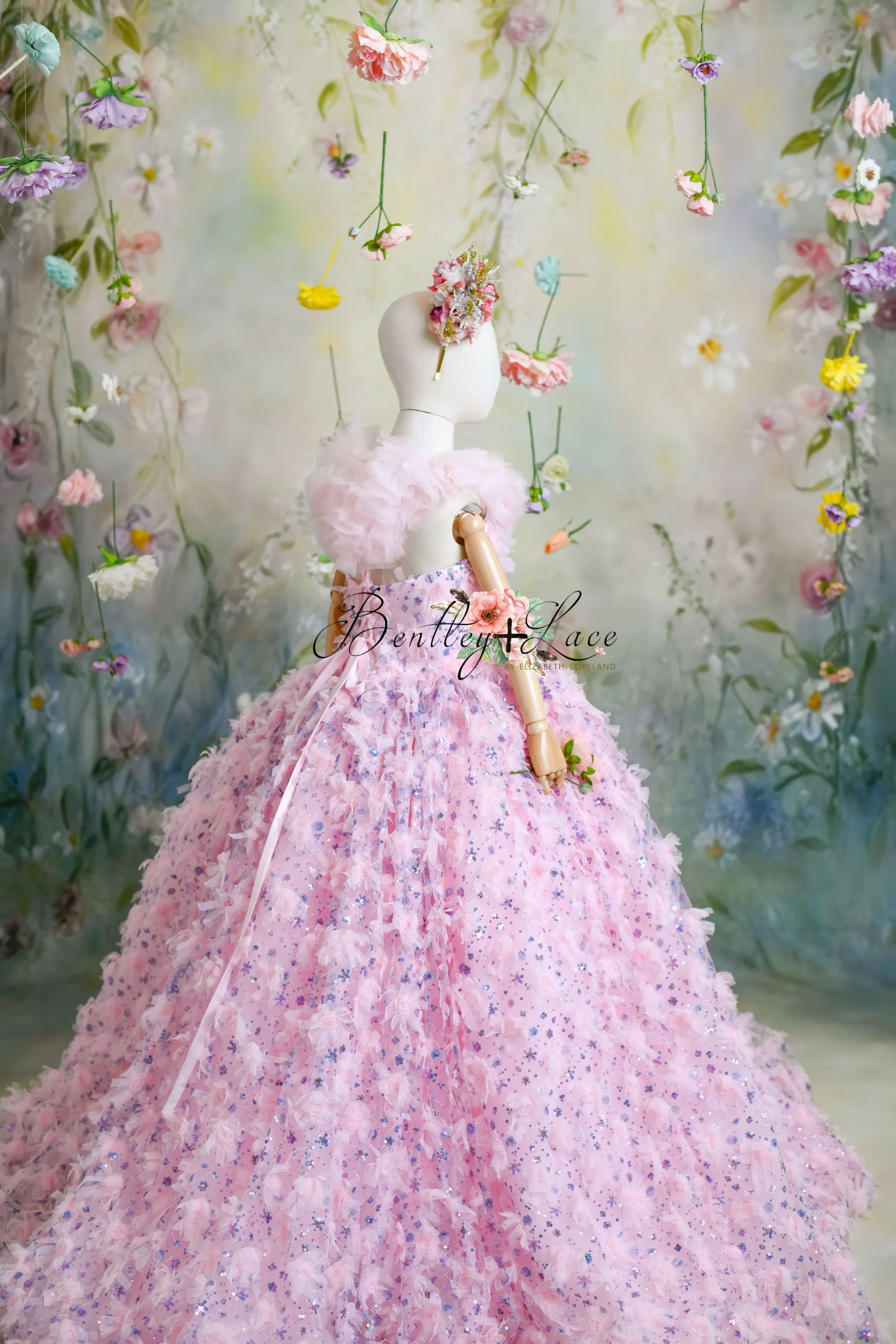 "Cupcake Sprinkle" -   Floor length ( 8 Year - Petite 9 Year)