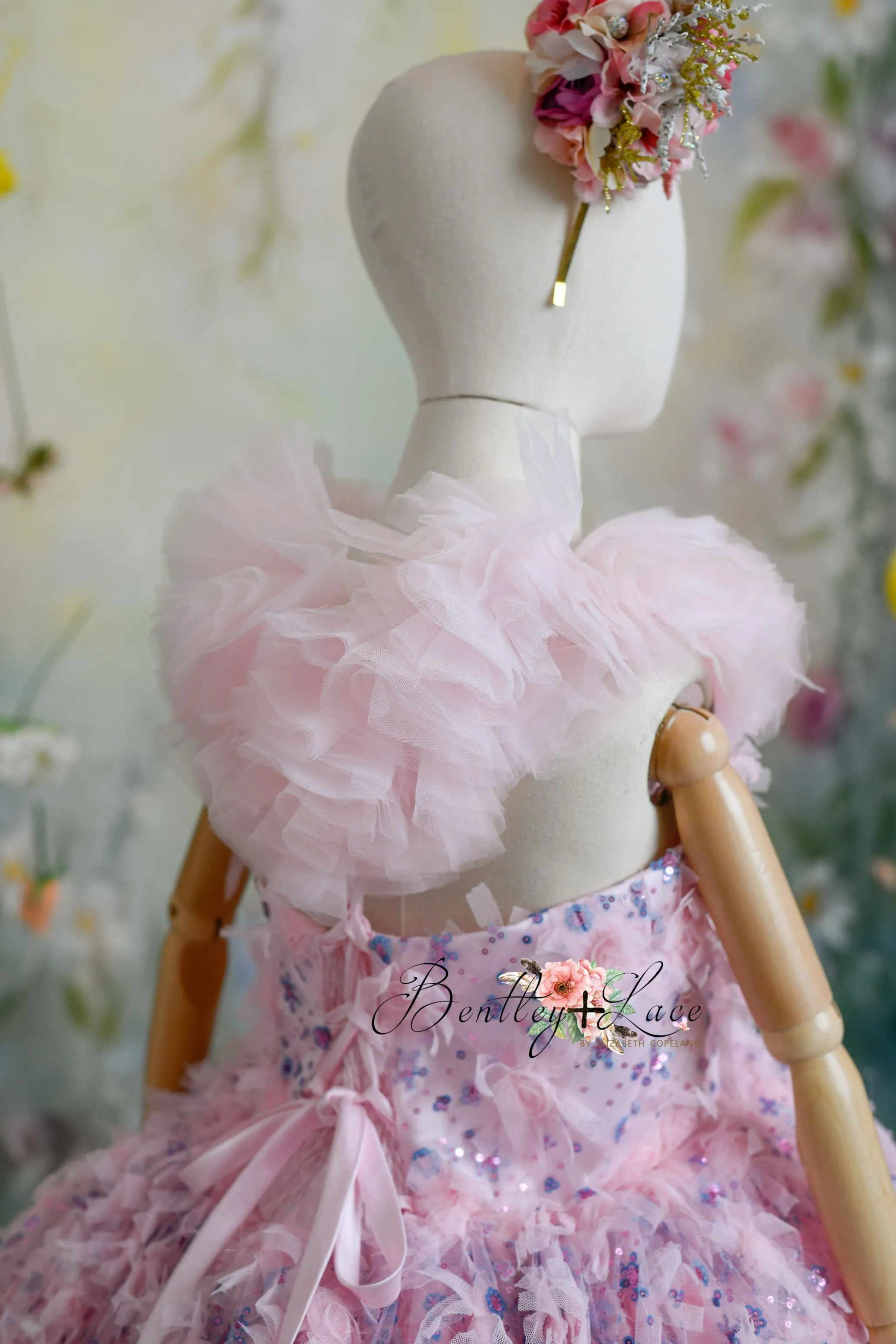 "Cupcake Sprinkle" -   Floor length ( 8 Year - Petite 9 Year)