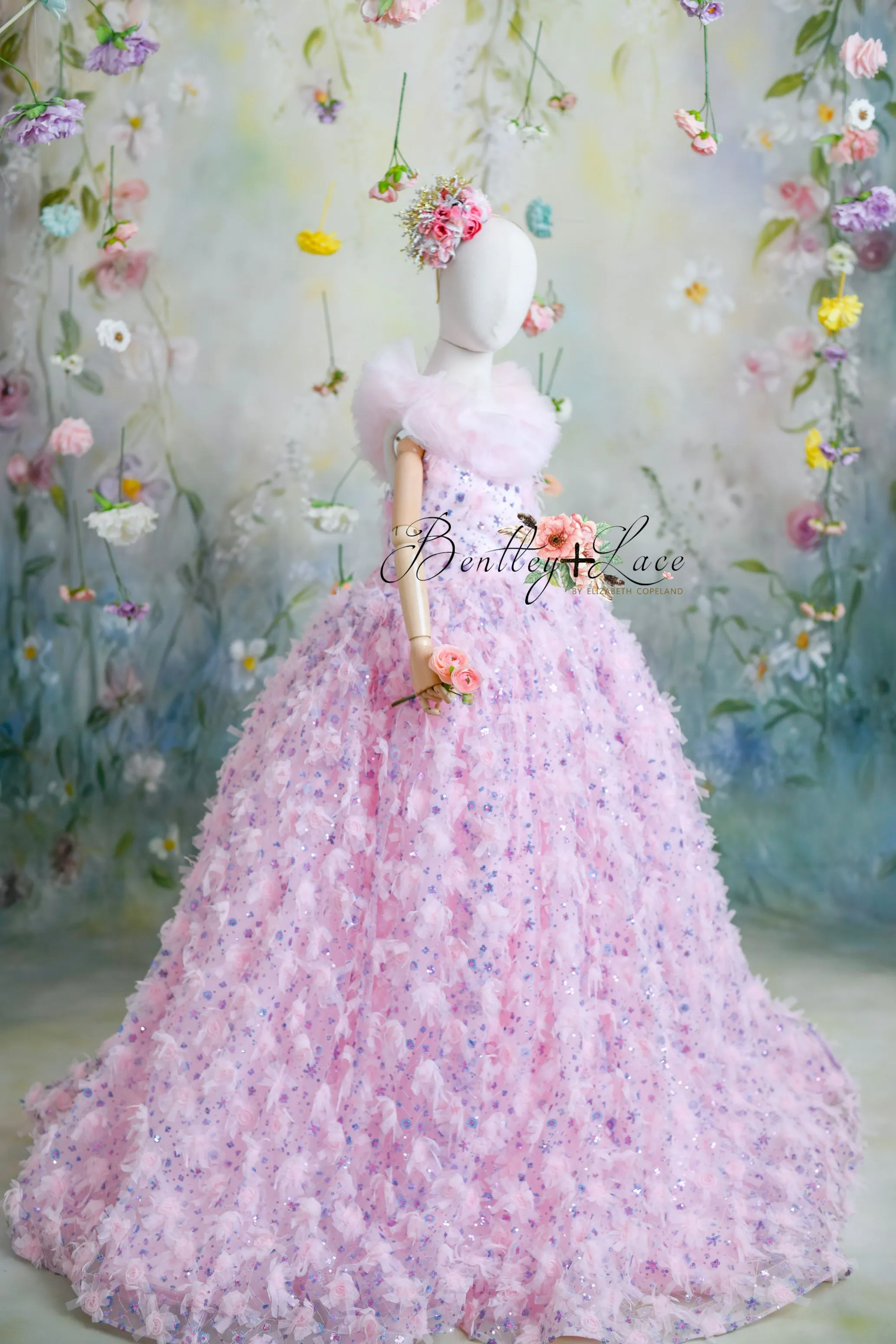 "Cupcake Sprinkle" -   Floor length ( 8 Year - Petite 9 Year)