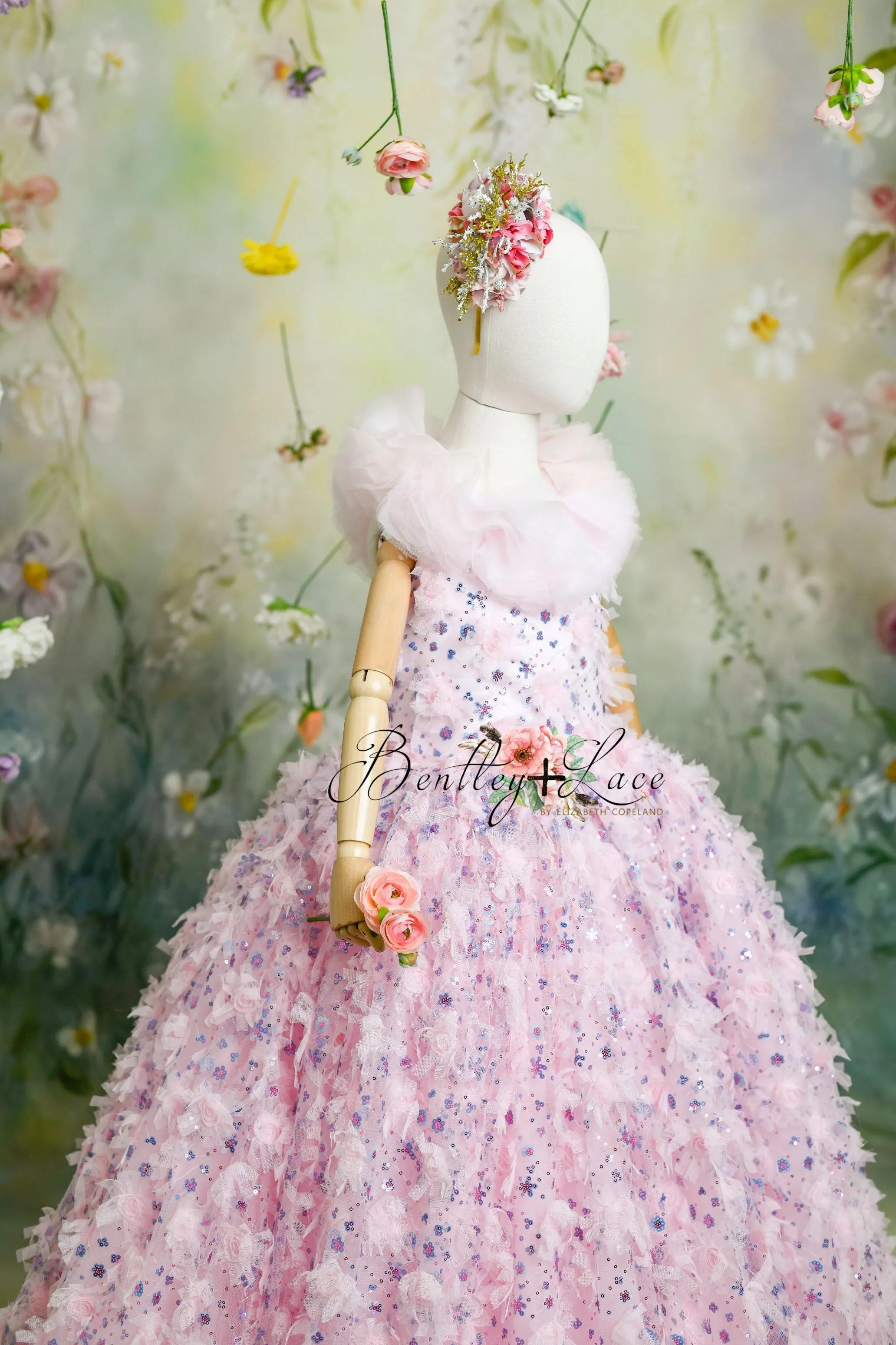 "Cupcake Sprinkle" -   Floor length ( 8 Year - Petite 9 Year)