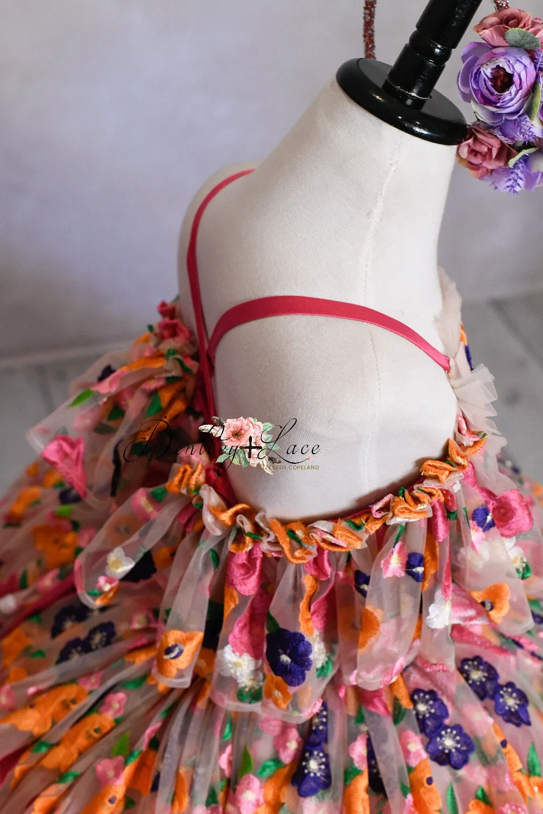 Retired rental - ec "Enchanted" -  Floor Length Dress ( 5 Year - Petite 6 Year)